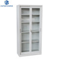 Metal Cabinets Office Cupboard with Glass Sliding Door